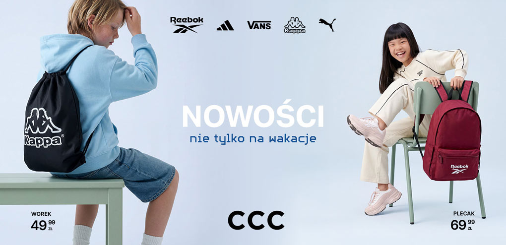 Buty i plecaki na nowy sezon w CCC!