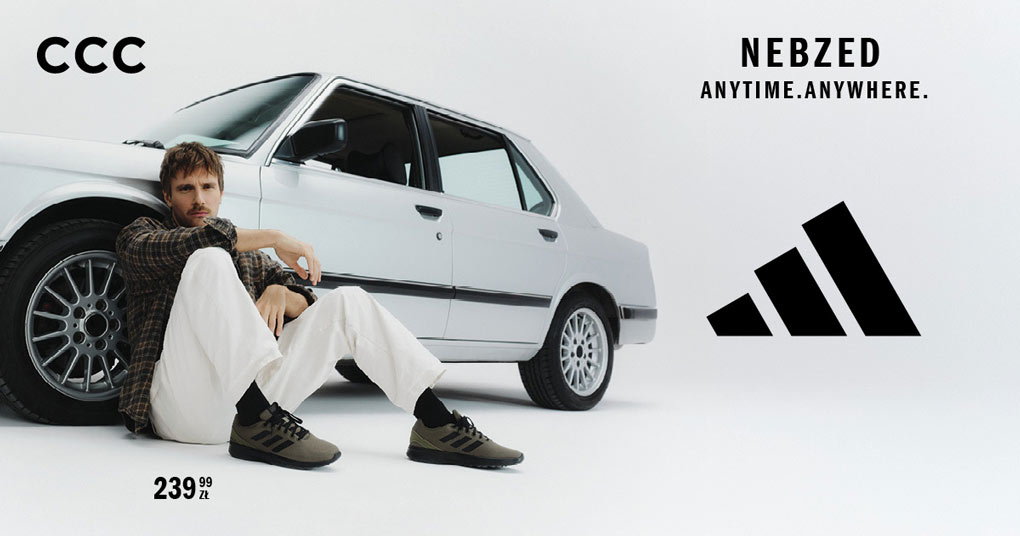 ANYTIME. ANYWHERE. Nowa odsłona adidas Nebzed w CCC!