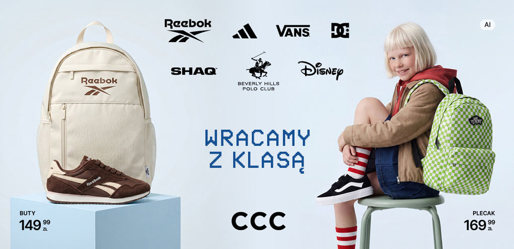 Back to School z CCC. Styl, wygoda i sprawdzona jakość na każdy szkolny dzień!