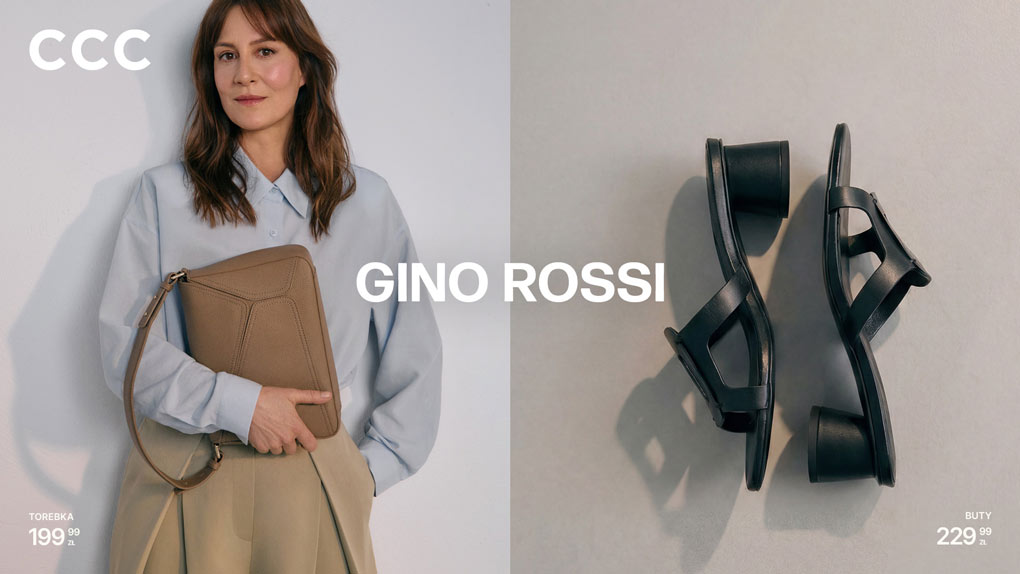 Gino Rossi w nowej odsłonie. Maja Ostaszewska twarzą kampanii CCC!