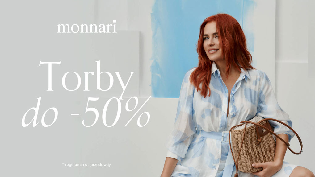 Torby do -50% w salonie Monnari!