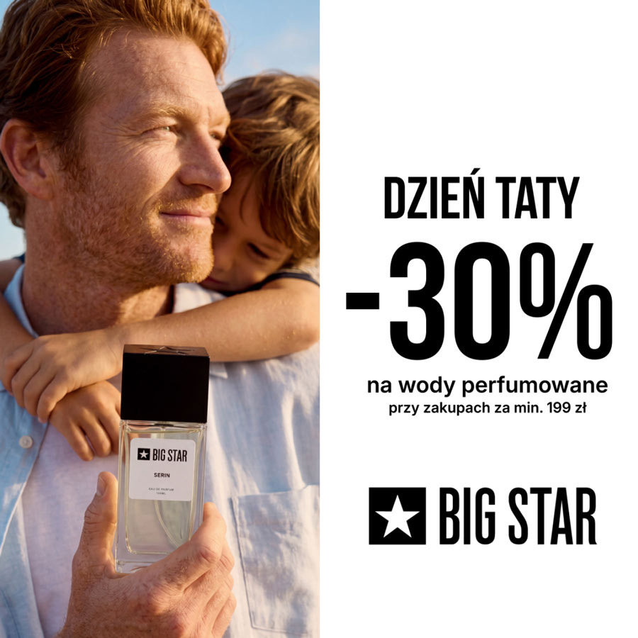 30% na PERFUMY oraz PERFUMETKI w BIG STAR!